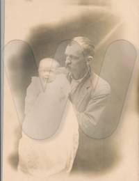 Alvis Alan Rone with son Harry about 1906