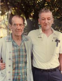 Norlee (right) with his Uncle Bill